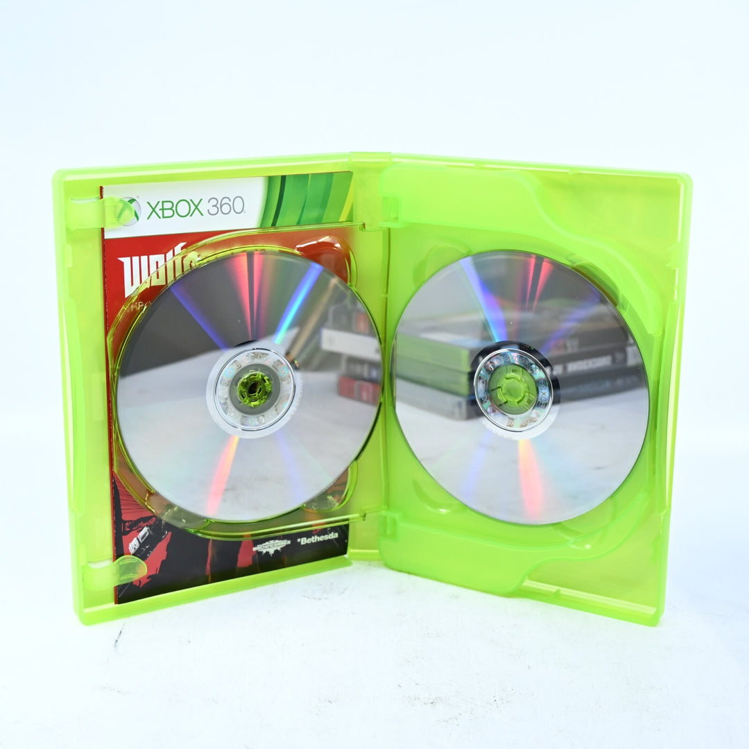 Wolfenstein The New Order - Big Case - Xbox 360 Game + Manual - PAL - MINT DISC!