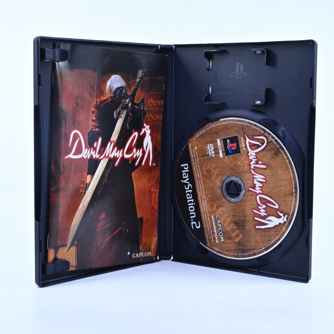 Devil May Cry - Sony Playstation 2 / PS2 Game + Manual - PAL - MINT DISC!