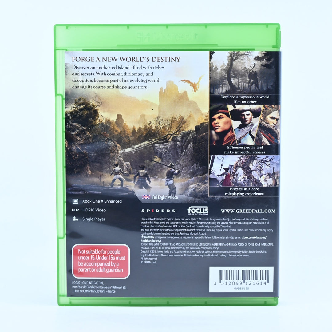 Greedfall - Xbox One Game - PAL - FREE POST!