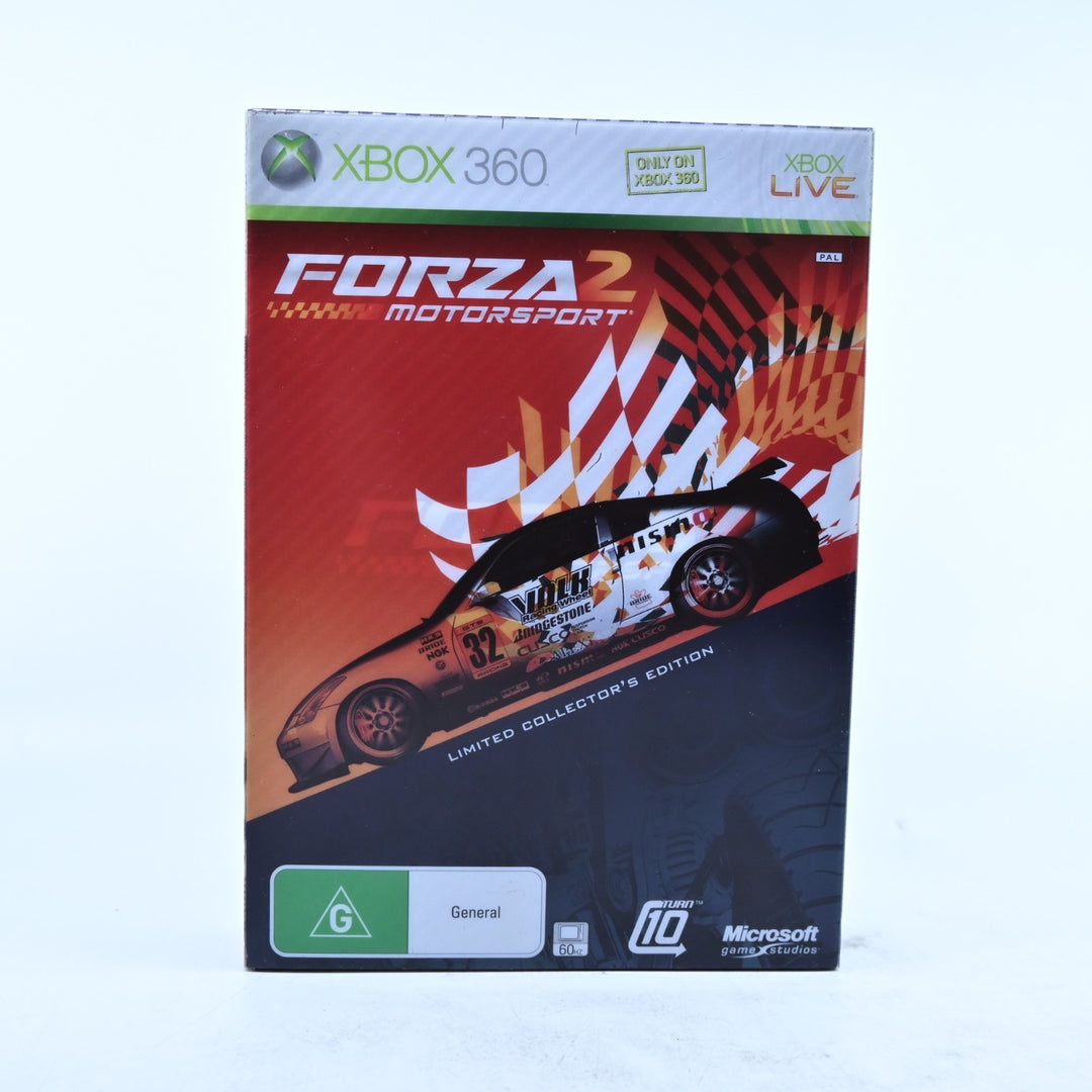 Forza Motorsport 2 Limited Collector's Edition - Xbox 360 Game + Manual - PAL