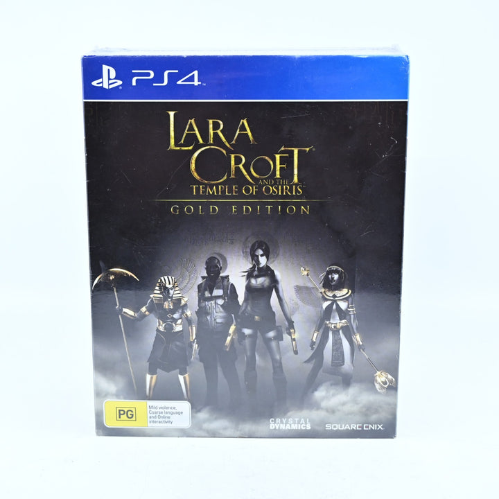 SEALED! Lara Croft and the Temple of Osiris: Gold Edition - PS4 Game - PAL
