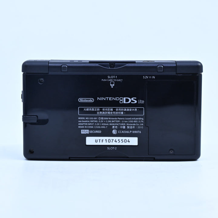 Black Nintendo DS Lite Console - USG-001 - FREE POST!