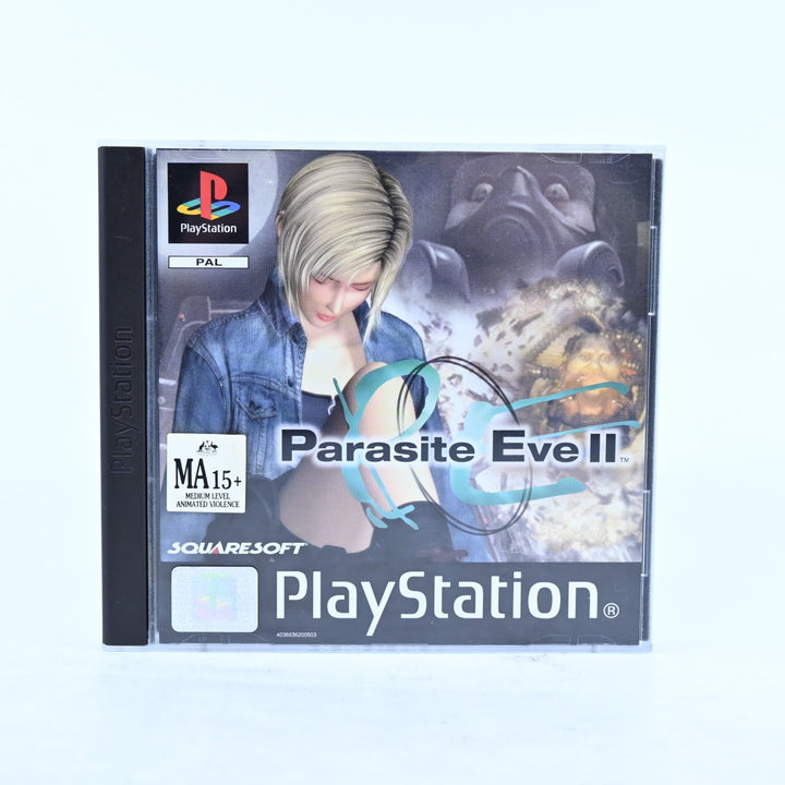 Parasite Eve II - Sony Playstation 1 / PS1 Game + Manual - PAL - MINT DISC!