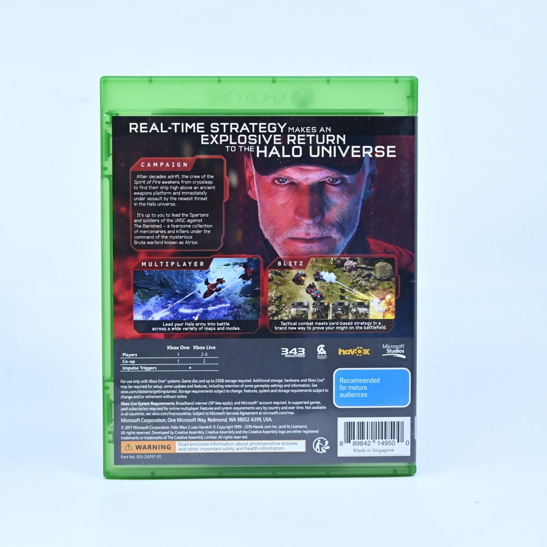 Halo Wars 2 -  Xbox One Game - PAL - FREE POST!