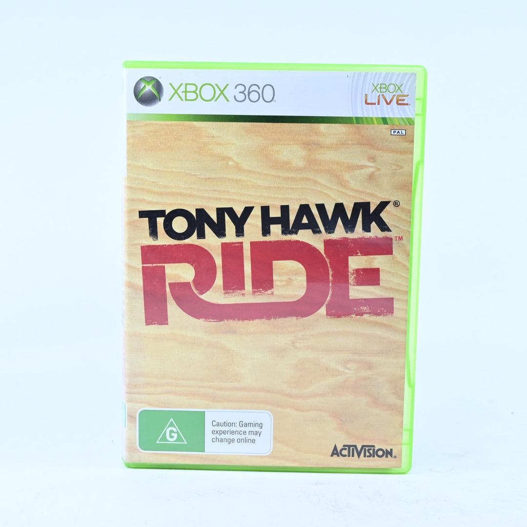 Tony Hawk Ride - Xbox 360 Game + Manual - PAL - MINT DISC!