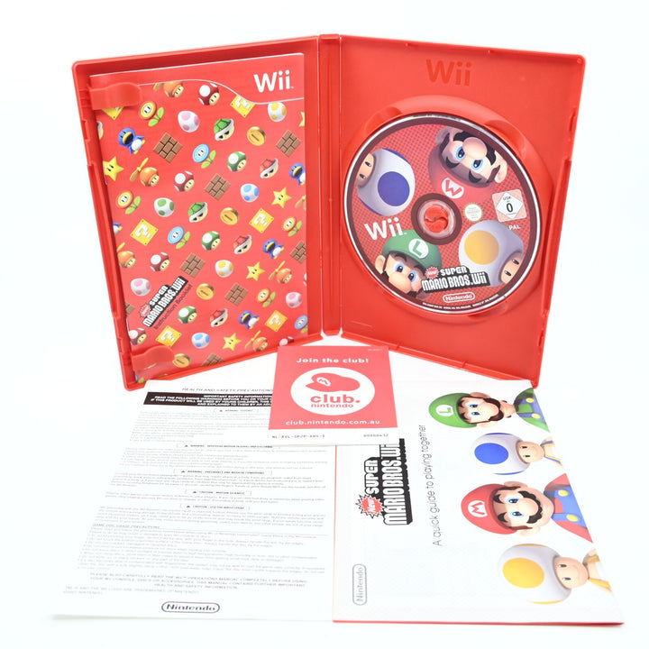 New Super Mario Bros. Wii - Nintendo Wii Game - PAL - FREE POST!