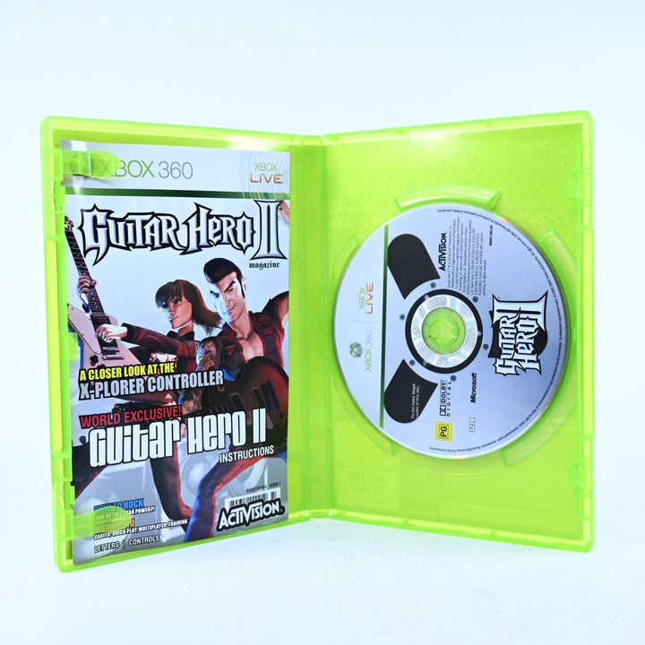 Guitar Hero II - Xbox 360 Game + Manual - PAL - MINT DISC!