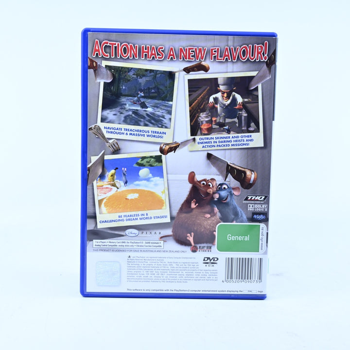 Ratatouille - Sony Playstation 2 / PS2 Game + Manual - PAL - MINT DISC!