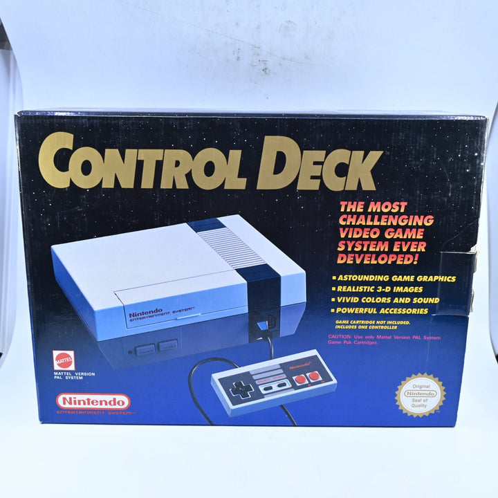 NES Control Deck - Nintendo Entertainment System / NES Boxed Console - PAL