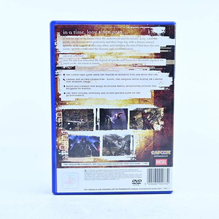 Devil May Cry 2 - Sony Playstation 2 / PS2 Game + Manual - PAL - MINT DISC!