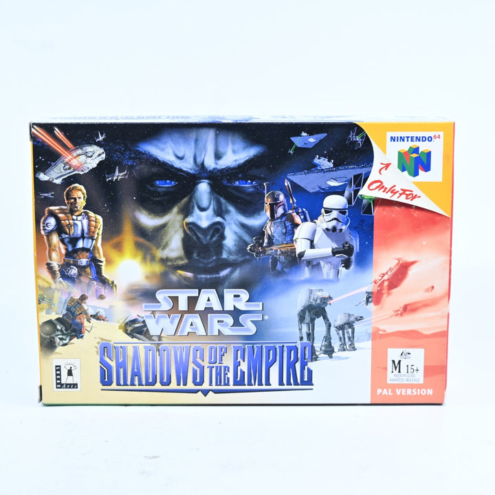 Star Wars: Shadows of the Empire - N64 / Nintendo 64 Boxed Game - PAL