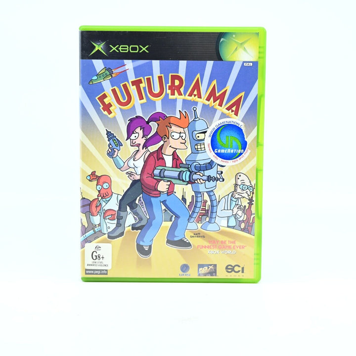 Futurama - Original Xbox Game + Manual - PAL - MINT DISC!