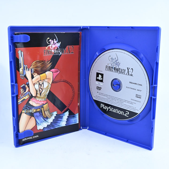 Final Fantasy X-2 / 10-2- Sony Playstation 2 / PS2 Game + Manual - PAL