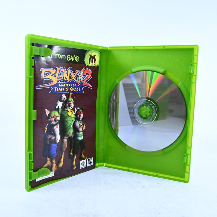 Blinx 2: Masters of Time & Space - Original Xbox Game + Manual - MINT DISC!