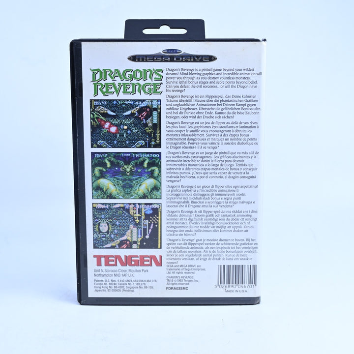 Dragon's Revenge - Sega Mega Drive Game - No Manual - PAL - FREE POST!