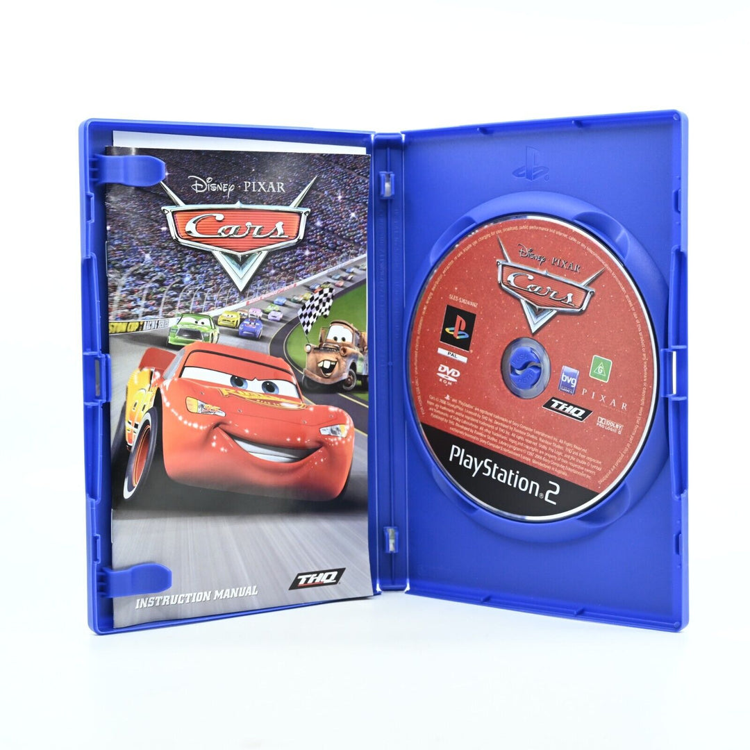 Disney Pixar Cars - Sony Playstation 2 / PS2 Game + Manual - PAL - MINT DISC!