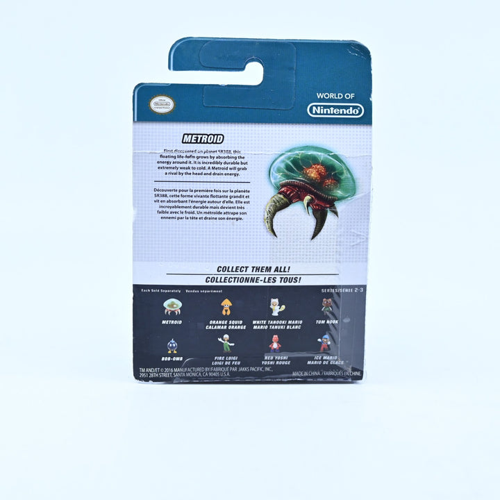 SEALED! Metroid - World of Nintendo 2.5" Mini Figure - Jakks Pacific - Toy