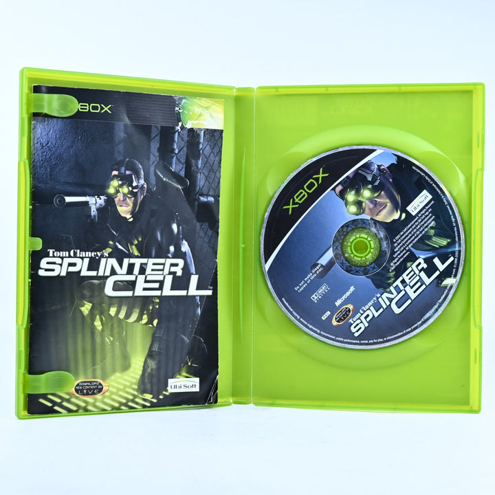 Tom Clancy's Splinter Cell - Original Xbox Game + Manual - PAL - MINT DISC!