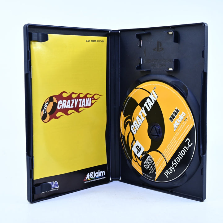 Crazy Taxi - Sony Playstation 2 / PS2 Game + Manual - PAL - MINT DISC!