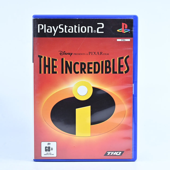 The Incredibles  - Sony Playstation 2 / PS2 Game + Manual - PAL - MINT DISC!