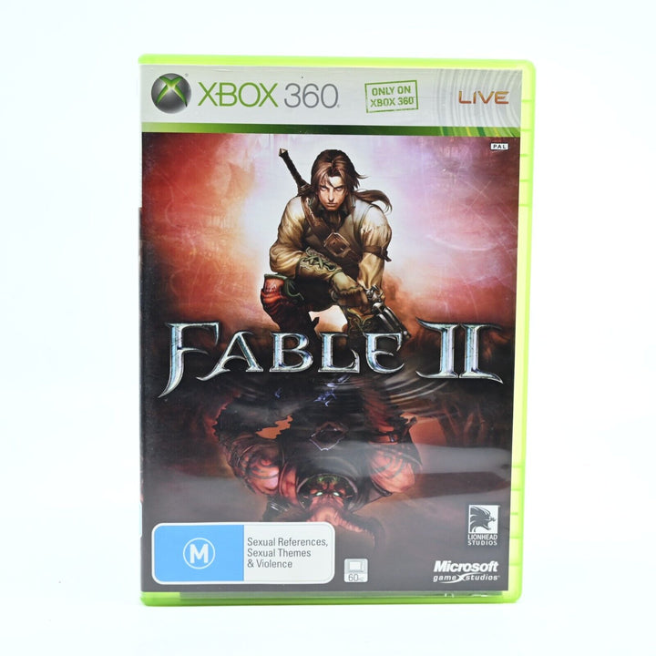 Fable II 2 - Xbox 360 Game + Manual - PAL - FREE POST!