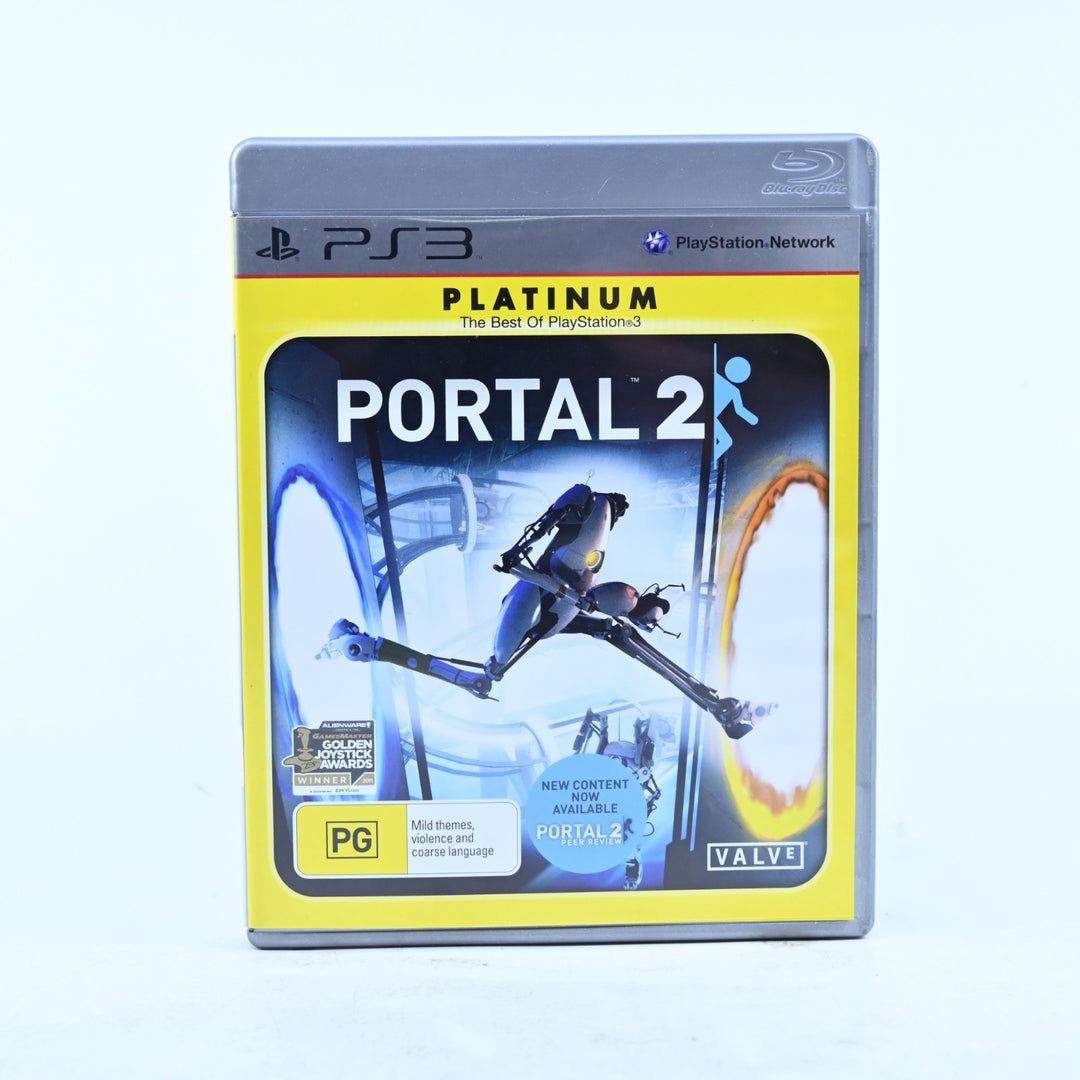 Portal 2 - Sony Playstation 3 / PS3 Game + Manual - MINT DISC!