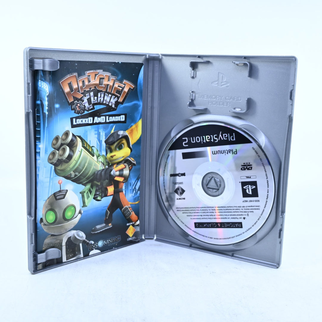 Ratchet & Clank 2: Locked and Loaded - Sony Playstation 2 / PS2 Game + Manual