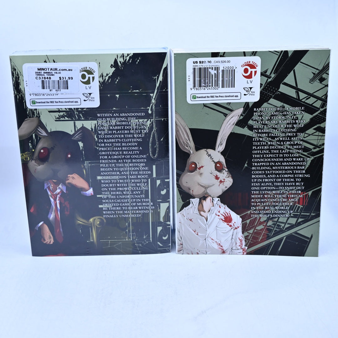 Doubt - Omnibus 1 & 2 - Yoshiki Tonogai - Yenpress - Manga