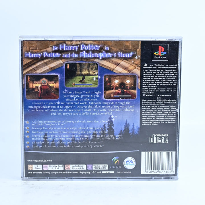 Harry Potter and the Philosopher's Stone - Sony Playstation 1/ PS1 Game + Manual