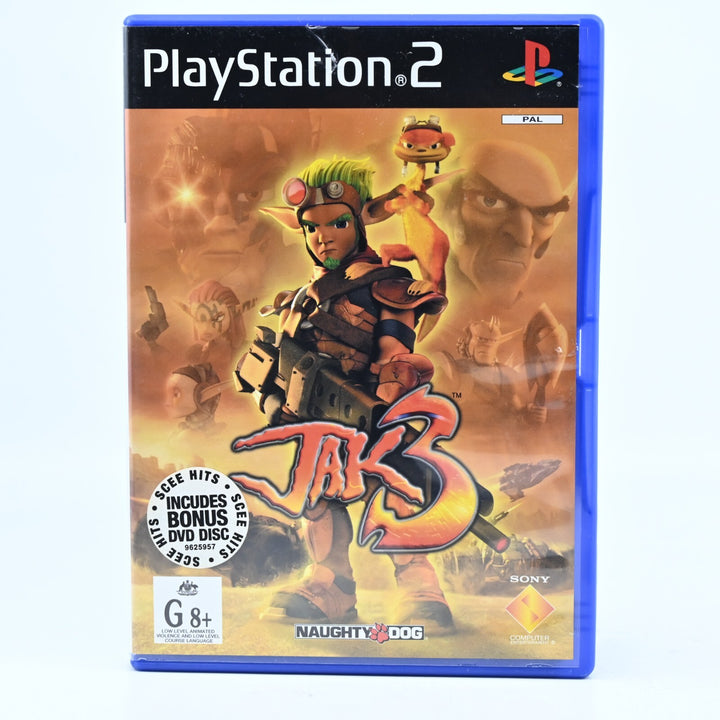 Jak 3 - Sony Playstation 2 / PS2 Game + Manual - PAL - MINT DISC!