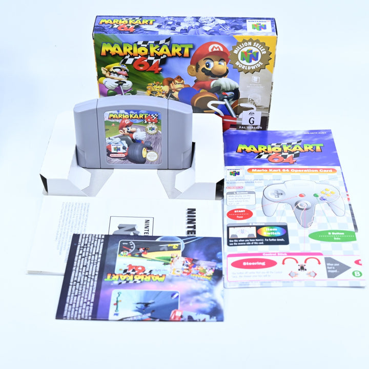 Mario Kart 64 - N64 / Nintendo 64 Boxed Game - PAL - FREE POST!