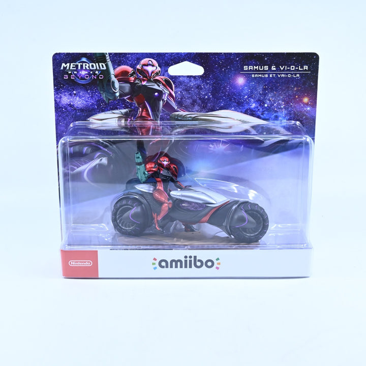 SEALED! - Samus & VI-O-LA Amiibo - Metroid Prime 4 Beyond - Toy