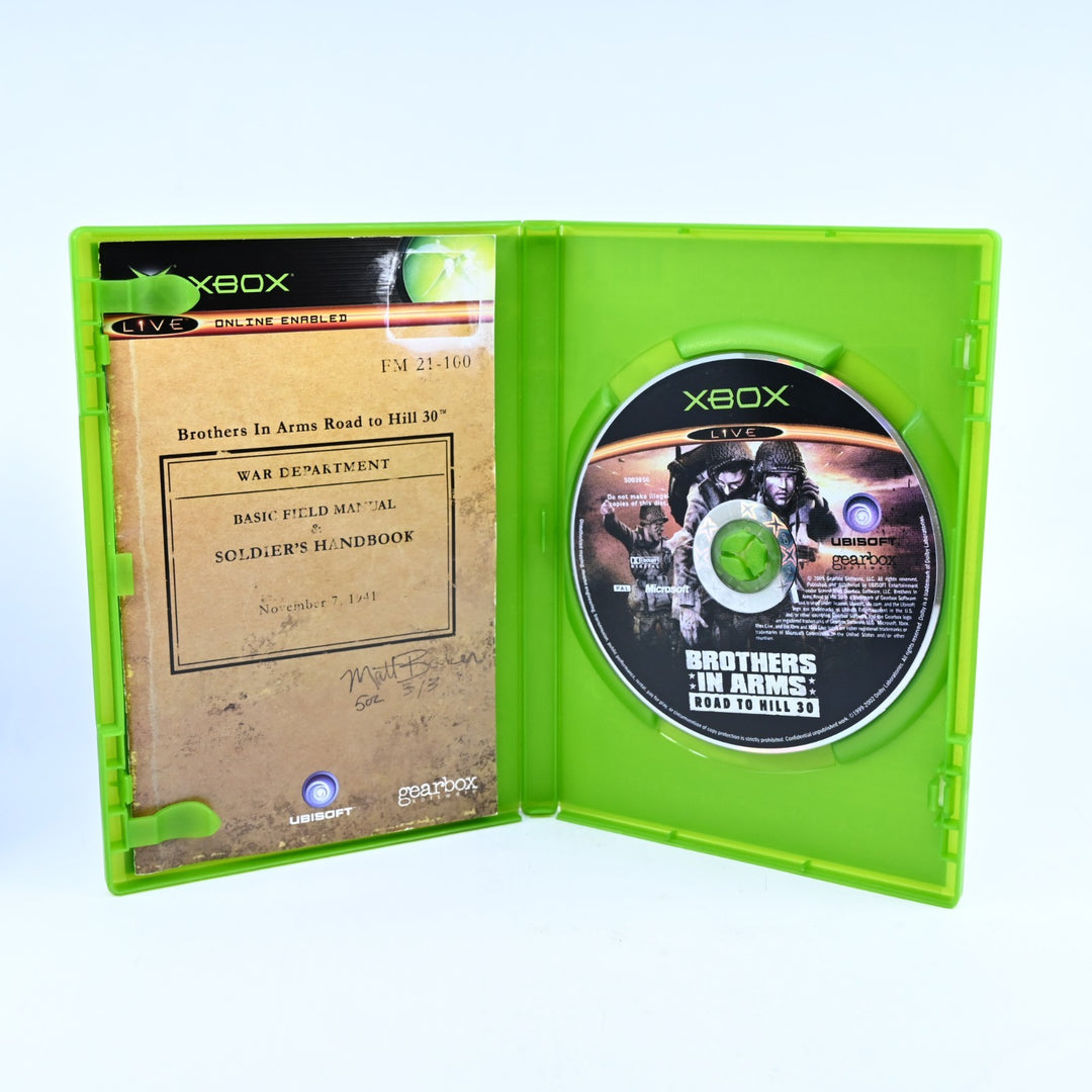 Brothers in Arms: Road to Hill 30 - Original Xbox Game + Manual - PAL