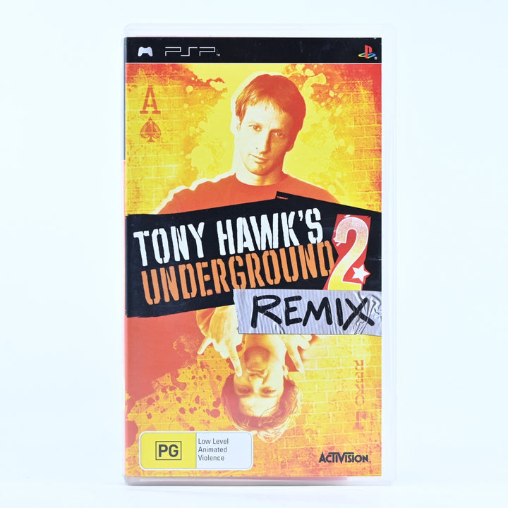 Tony Hawk's Underground 2 Remix - Sony PSP Game + Manual - FREE POST!