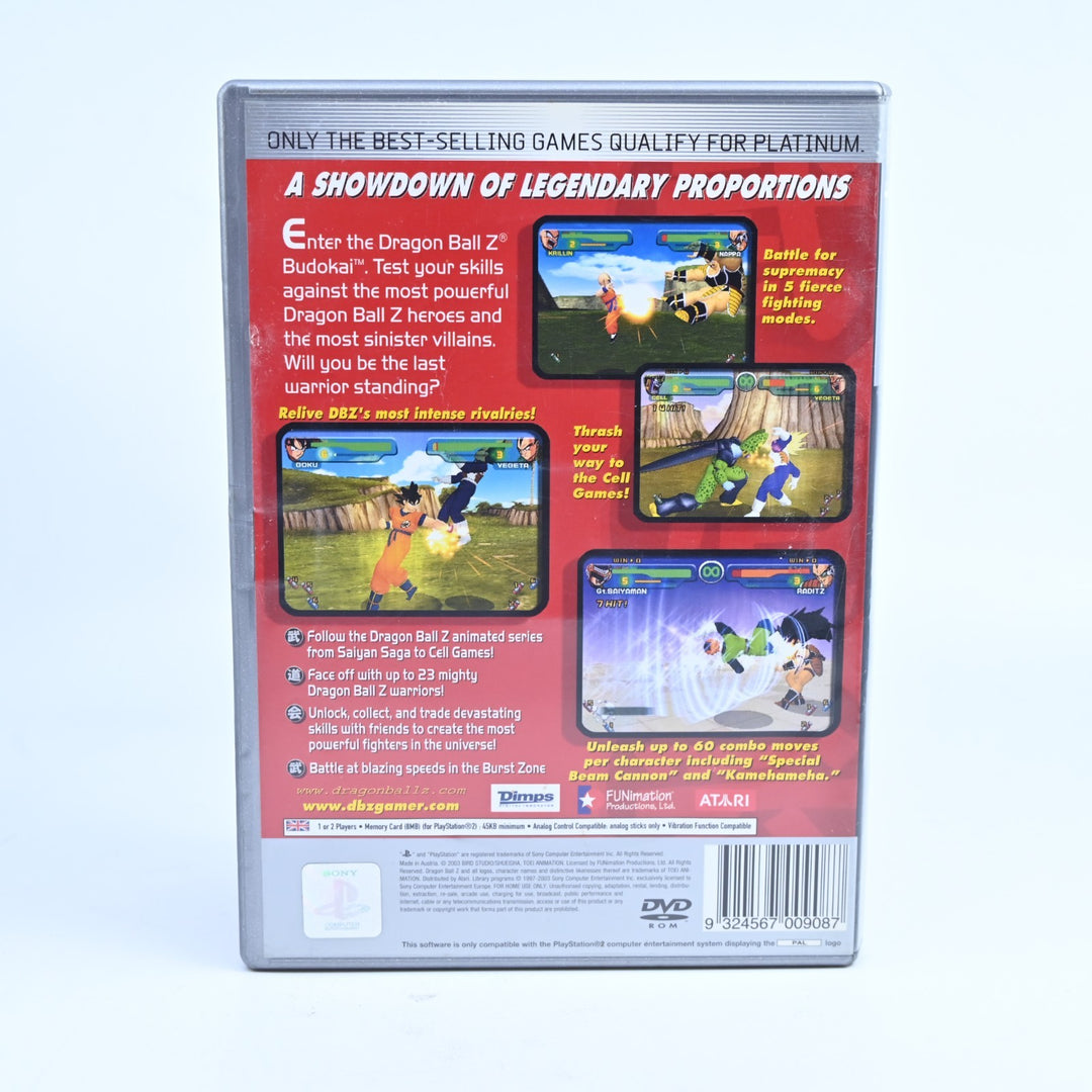 Dragon Ball Z: Budokai - Sony Playstation 2 / PS2 Game + Manual - PAL