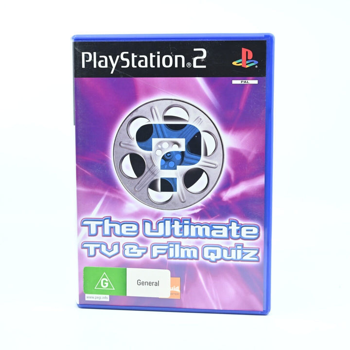 The Ulitmate TV & FIlm Quiz - Sony Playstation 2 / PS2 Game - PAL - MINT DISC!