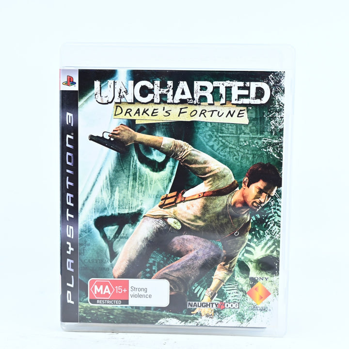 Uncharted: Drake's Fortune - Sony Playstation 3 / PS3 Game + Manual - FREE POST!