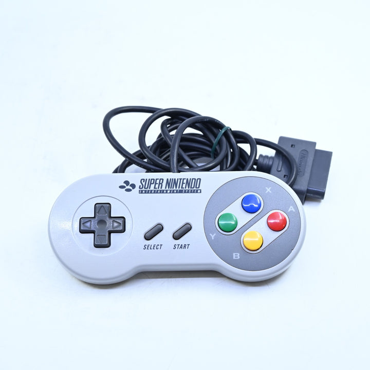 Official Super Nintendo SNES Boxed Controller - Super Nintendo / SNES Accessory