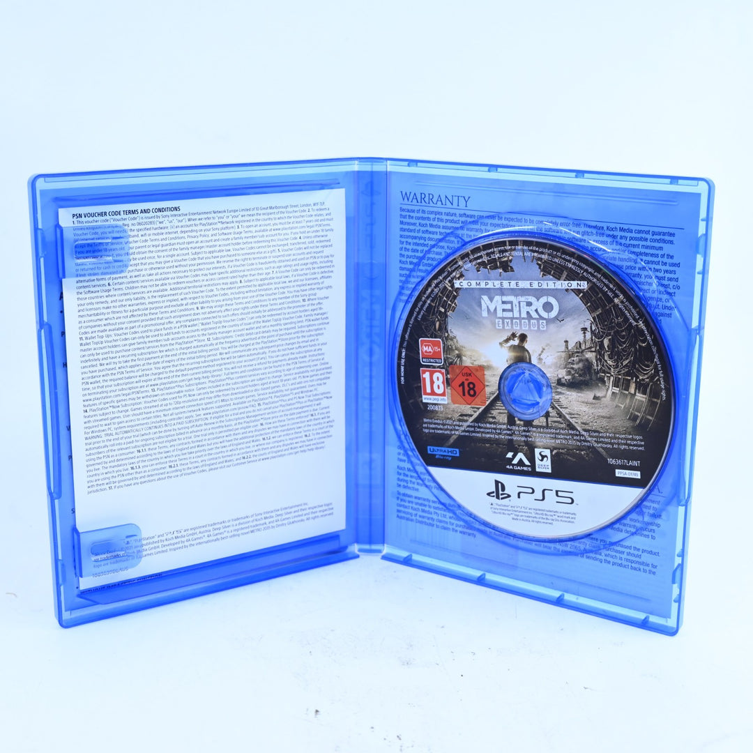 Metro Exodus Complete Edition - Sony Playstation 5 / PS5 Game - FREE POST!