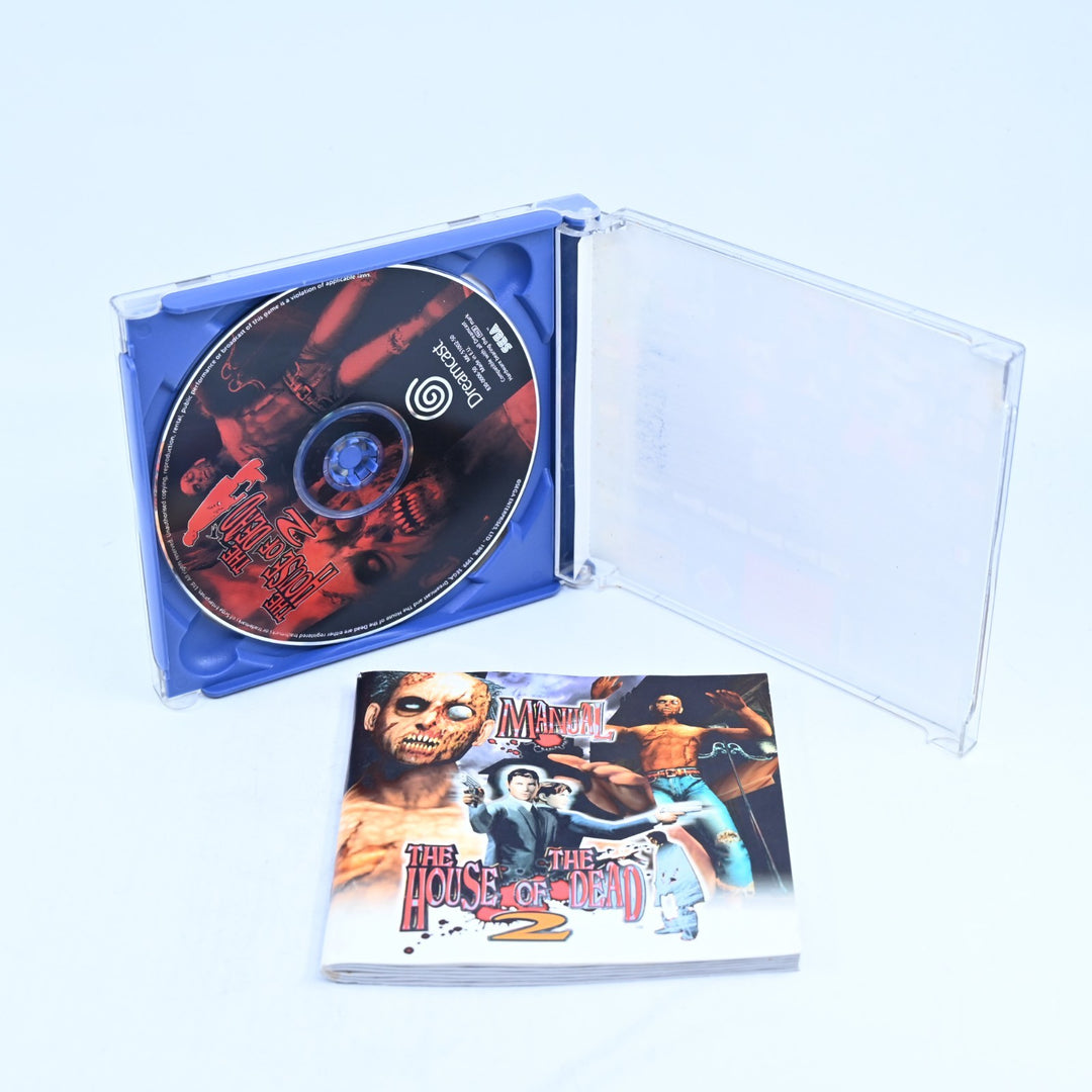 The House of the Dead 2 - Sega Dreamcast Game + Manual - PAL