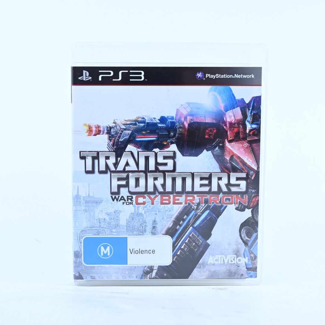 Transformers: War for Cybertron - Sony Playstation 3 / PS3 Game + Manual