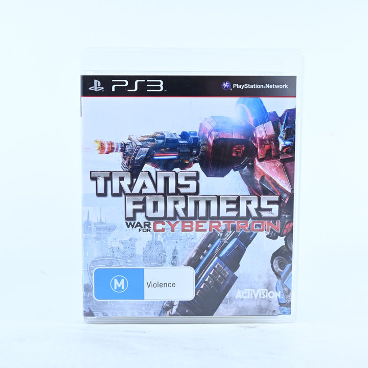 Transformers: War for Cybertron - Sony Playstation 3 / PS3 Game + Manual