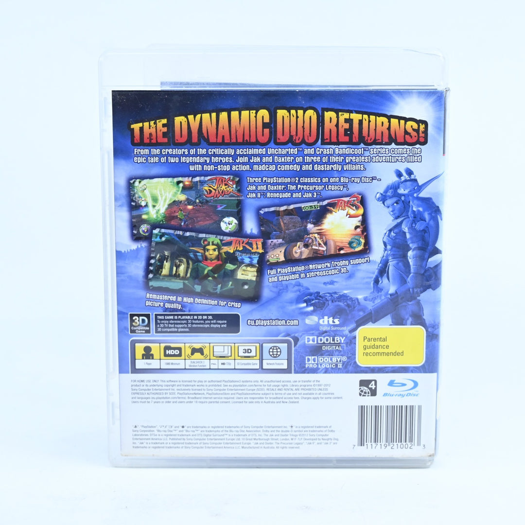 The Jak and Daxter Trilogy - Sony Playstation 3 / PS3 Game - No Manual