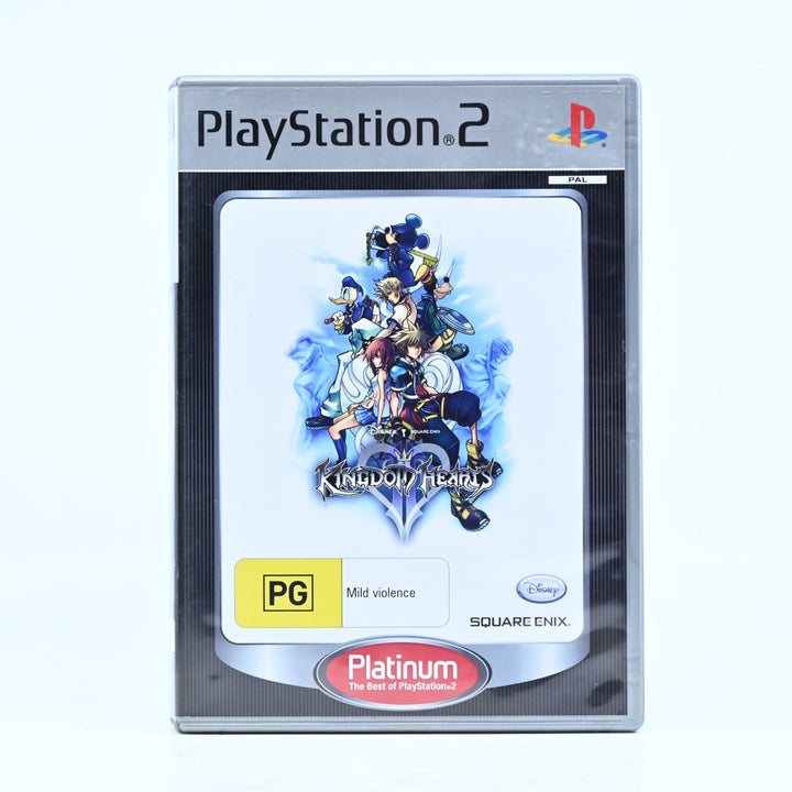 Kingdom Hearts II 2 - Sony Playstation 2 / PS2 Game + Manual - PAL