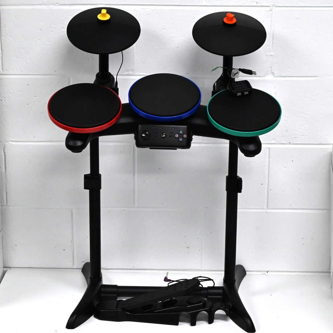 Drum Kit + Receiver - Guitar Hero 5 / World Tour PS3 Accessory LOCAL PICKUP ONLY