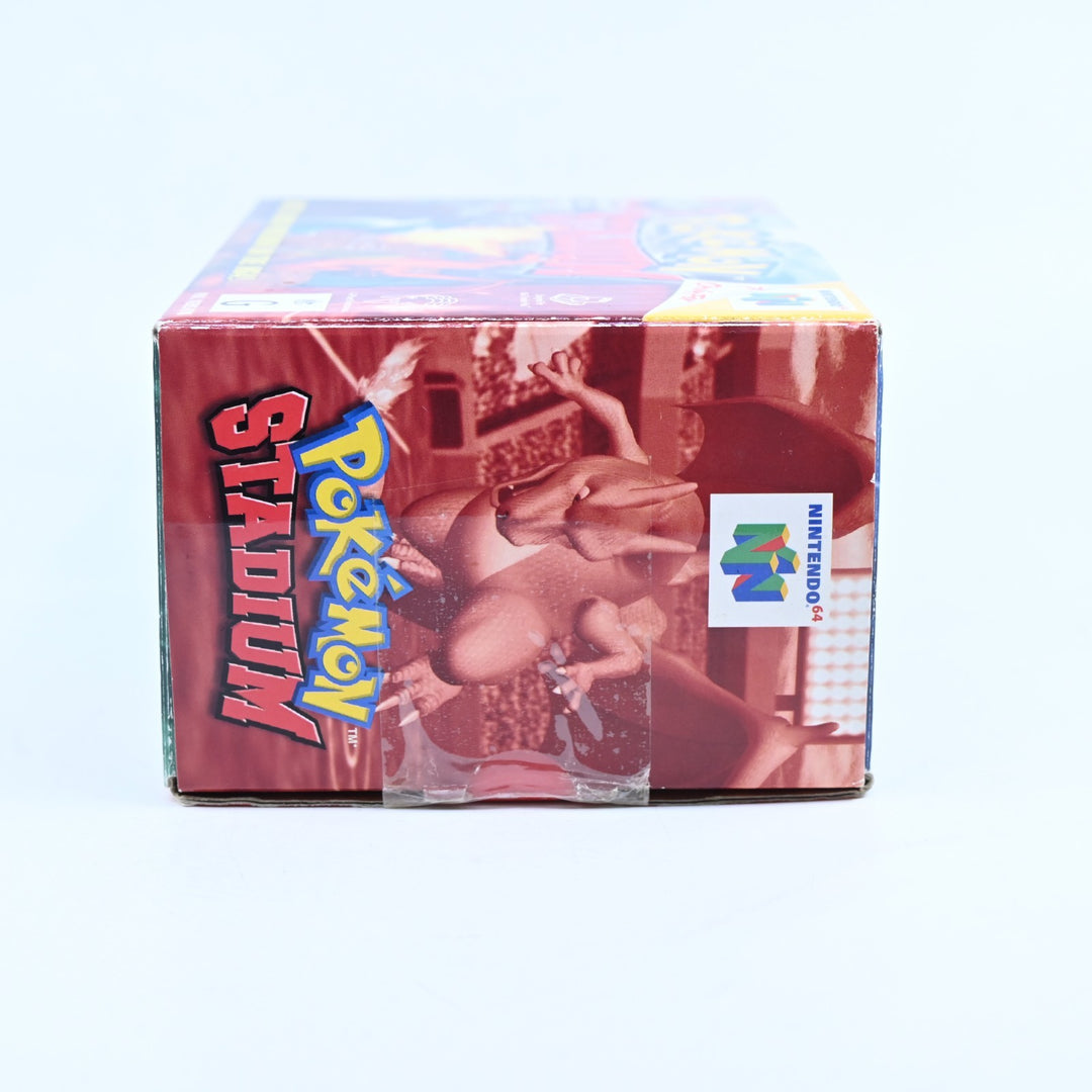 Pokemon Stadium - WITH N64 TRANSFER PAK - N64 / Nintendo 64 Boxed Game - PAL