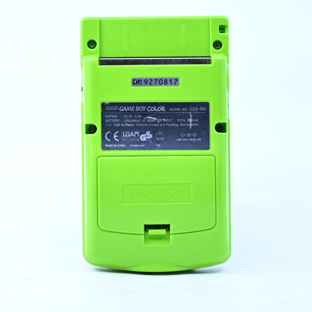 Kiwi Green - Nintendo Gameboy Color Console - CGB-001 - FREE POST!