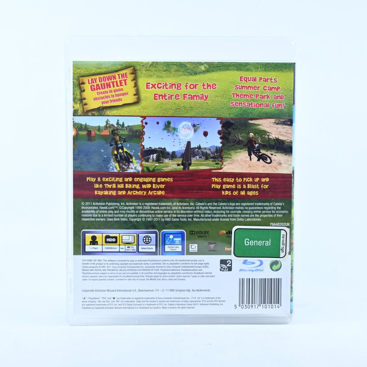 Cabela's Adventure Camp - Sony Playstation 3 / PS3 Game + Manual - MINT DISC!