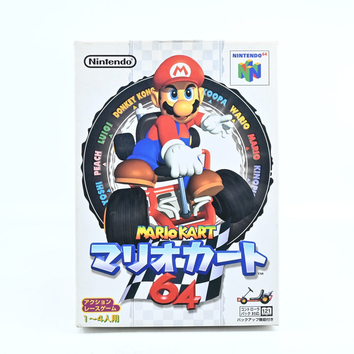Mario Kart 64 - N64 / Nintendo 64 Boxed Game - NTSC-J- FREE POST! No Manual