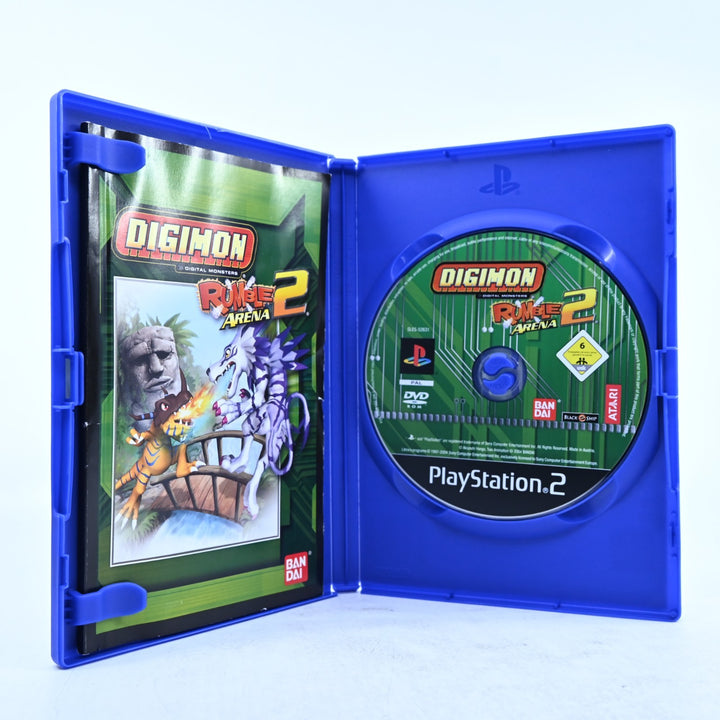 Digimon Rumble Arena 2 - Sony Playstation 2 / PS2 Game + Manual - PAL
